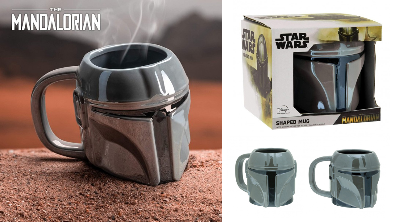 Mando Helmet Shaped Mug