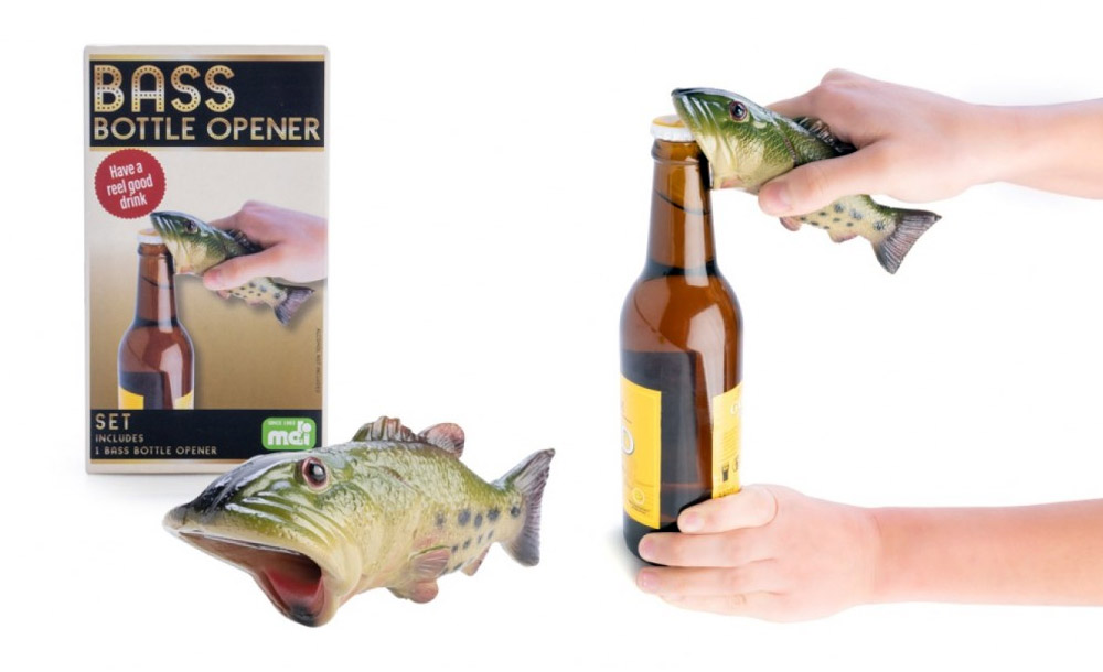 Bass Bottle Opener