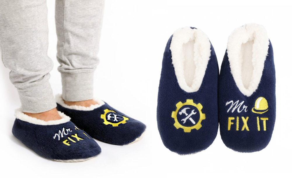 Mr Fix It Slippers